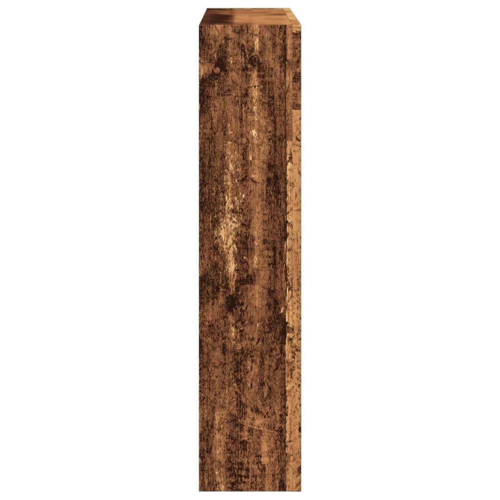 Genérico Borde de Chimenea Madera ingeniería Envejecida 81x18x82 cm,Casa y jardín,Accesorios para hornos de leña y chimeneas,Madera Antigua,854605