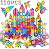 Jasonwell 110PCS Magnetic Tiles Bui...