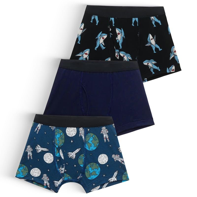 MeUndies Boys Boxer Brief - Soft Modal Fabric with No Pinch Waistband Fun Prints Scratch-Free Design and Durable