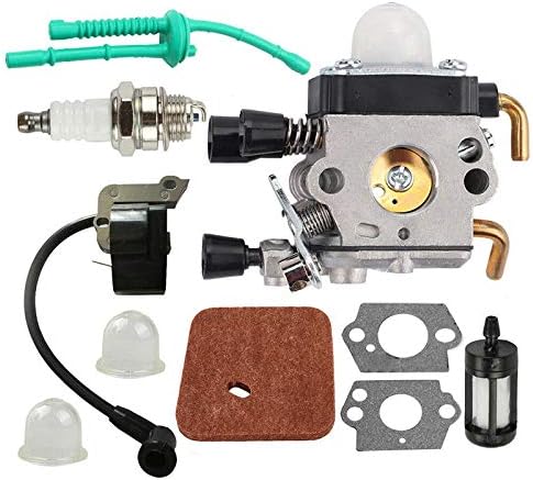 Zündspule Für STIHL FS38, FS55, KM55, HL45 & Mehr – Ersatz Für 4140 400 1307/1308, Mit BPMR7A Zündkerzen
