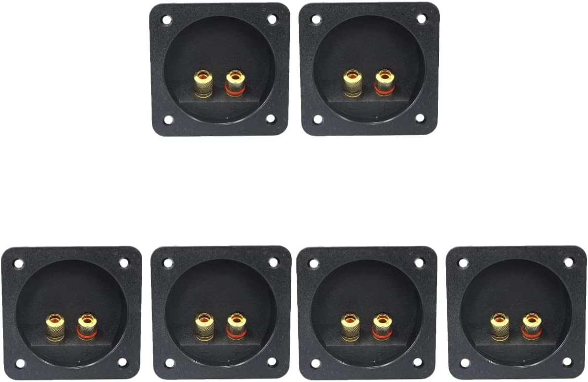 Operitacx 6 Pcs Speaker Box Speaker Terminal Cup Screw Cup Connectors