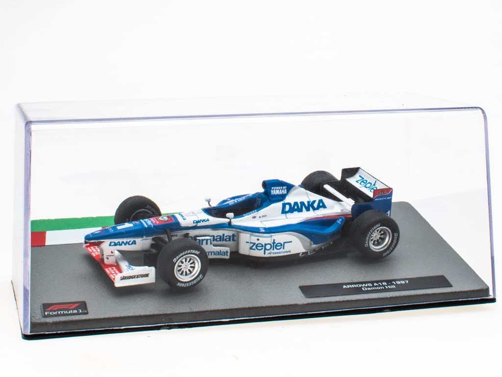 OPO 10 - Model car Formula 1 1/43 compatible with ARROWS A18 1997 Damon Hill - FD168, White, Medium - Image 3