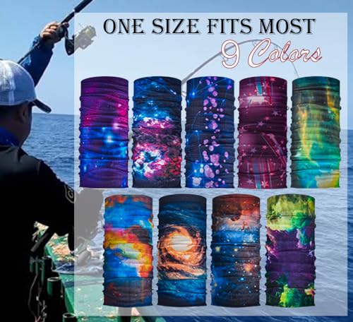 Image of Pack Neck Gaiters Tube UV Face Mask Bandana Balaclava Shiesty Magic Scarf Headwear Headbands Wraps for Women Men
