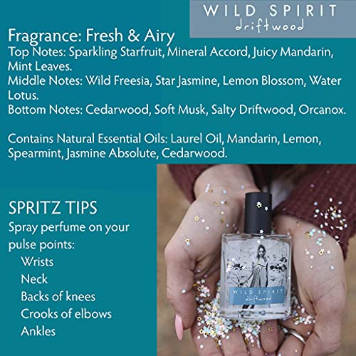 Wild Spirit Driftwood Eau De Parfum Spray | Fresh, Airy Cruelty-Free Perfume For Women, 1 Fl Oz/30Ml #TOP7