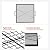 onlyfire Heavy?Duty Square Fire Pit Grill Grate with X?Marks Design 36?Inch