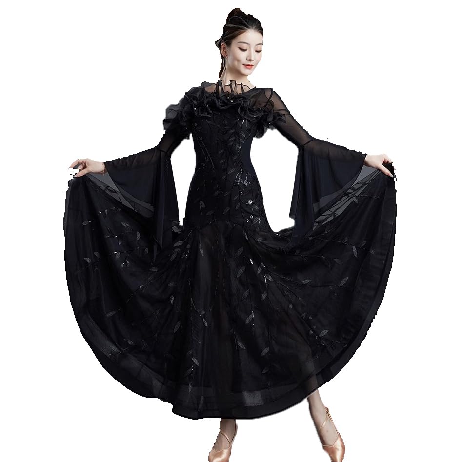 JRUIA Glänzende Turnierkleider Für...