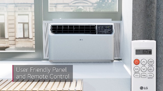 Image of LG 18,000 BTU Window AC, Dual Inverter, WiFi & Remote, Voice Control | 230V, Dual Inverter, Energy Star, Ultra Quiet Operation, LG ThinQ, Alexa and Google Assistant Compatible, up to 1000 Sq.Ft.