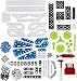 MECCANO Erector, Geared Machines S.T.E.A.M. Building Kit with Moving Parts, for Ages 10 and Up, Multicolor