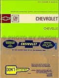 1971 Chevelle, El Camino, Malibu and SS Owner's Manual Package Reprint