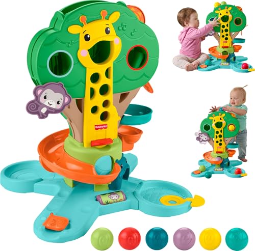 Fisher-Price Sit-to-Stand Jungle Tree Musical Activity Toy - image 1