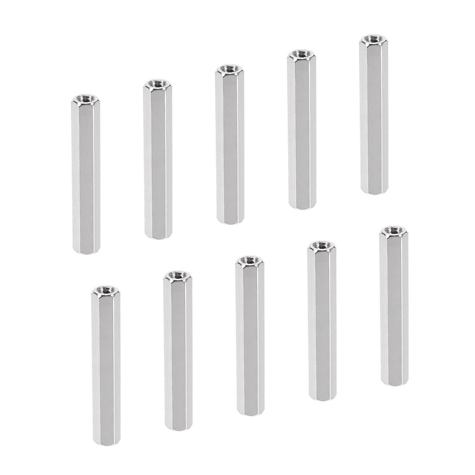 YOKIVE 10 Pcs M4 Spacers, Brass Hex PCB Standoffs Nuts, Keep Height Consistent, Great for Motherboard Circuit Board