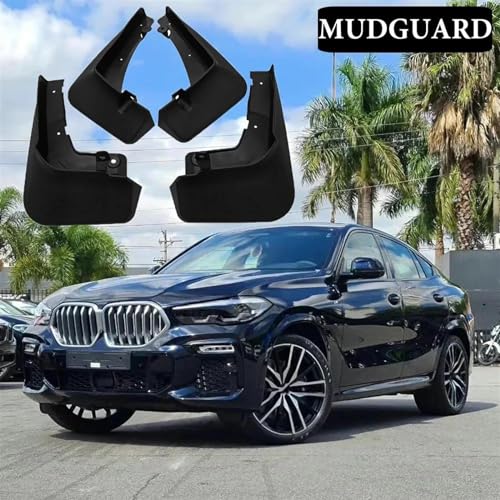 Guardabarros para BMW X6 2020 2021: repuestos de protección contra salpicaduras 2
