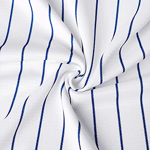 MESOSPERO Camisa de botones para hombre, manga corta, uniforme deportivo de béisbol, camiseta básica tamaño S-XXXL miniatura 7