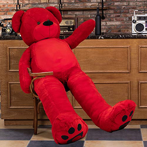VERCART Riesen Teddy XXL Teddybär Groß Kuscheltier Schmusetier Plüschteddy Stofftier für Kinder, Frau & Mama, Geschenk… – Bild 6
