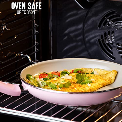 image for GreenLife Soft Grip Healthy Ceramic Nonstick, 14 Piece Cookware Pots a