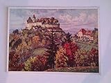  Veste Coburg. Der Festungshof. Hotel und Pensionshaus. AK.