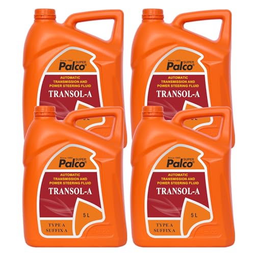 Image of PALCO TRANSOL-A | Transmission Oil - Type A Suffix A | Low Coefficient of Friction for manual Transmissions Gear Oil | Synchromesh Gears and Automatic and Power Steering Oils 5 Litres (Pack of 1)