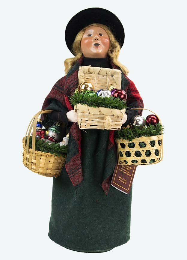 Byers' Choice Cry Selling Ornaments Caroler 4321K from The Cries of London Collection (New 2024)