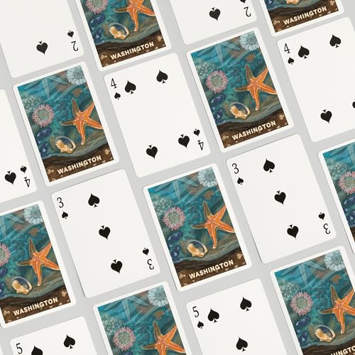 Lantern Press Naipes Póker 52 Cartas Tamaño Estándar miniatura 4