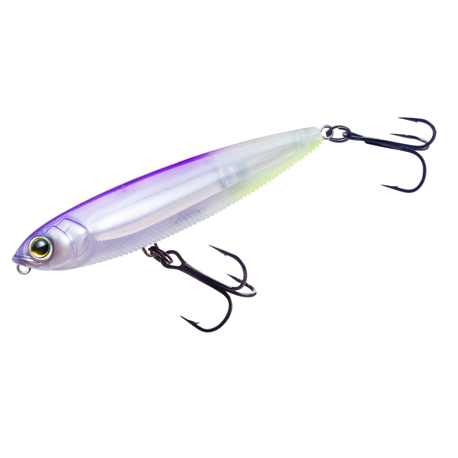 DUEL Lure, Pencil Bait, 3DB, PENCIL (F), 3.9 inches (100 mm), PF, Weight: 0.6 oz (16 g), R1100-PF-Prism Frog, Bass Fishing : Sports & Outdoors