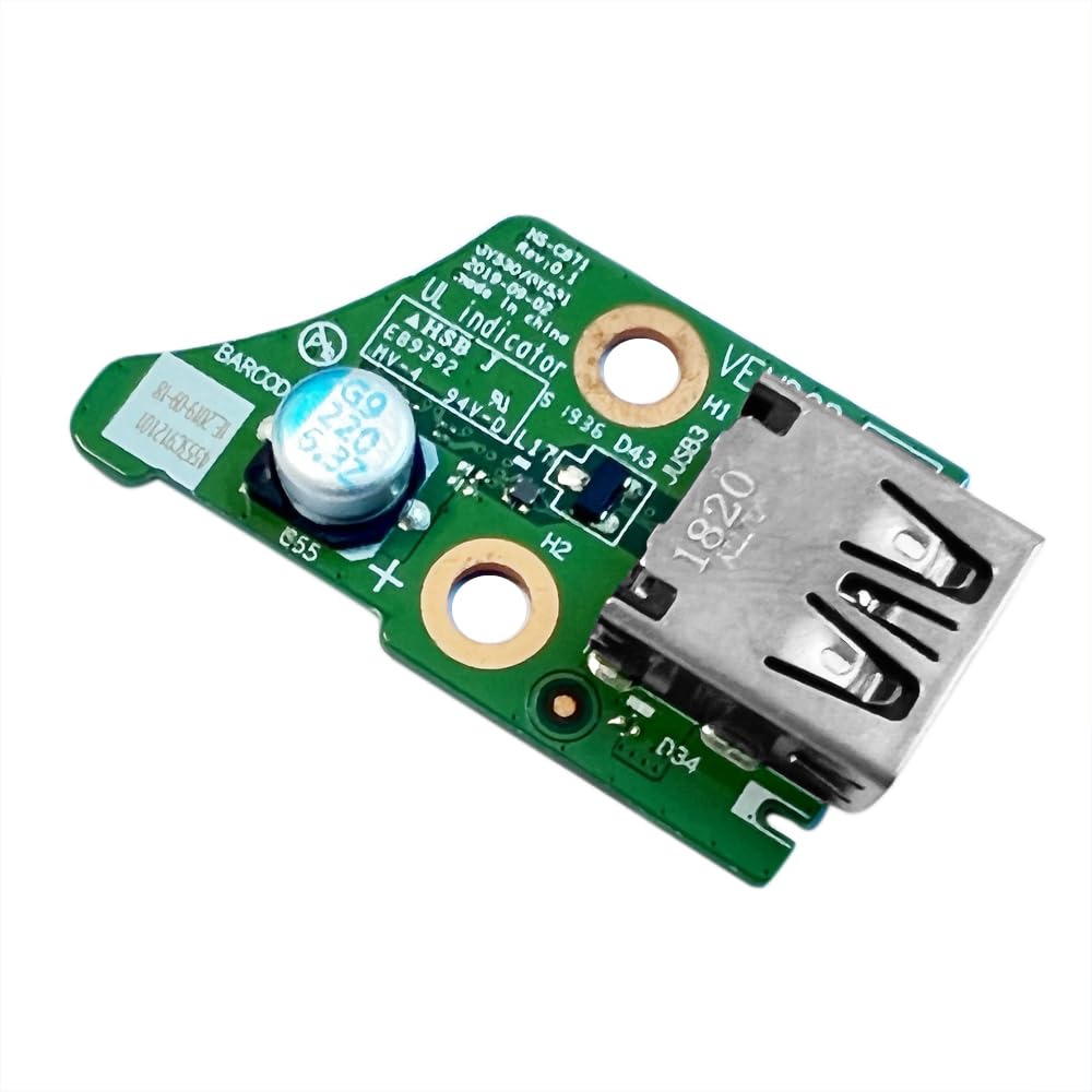 USB Small Power B.oard for Lenovo ideapad Creator 5-15IMH05 82D4 5C50S25065, NS-C871(Two Colors Randomly Shipped)