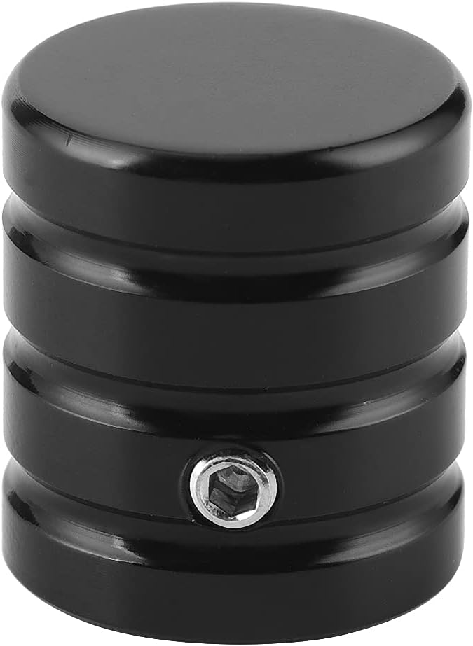 Heel Shift Eliminator Cap, Motorcycle Heel Shifter Level Eliminator Cover Aluminum Heel Shift Eliminator Motorcycle Accessory Fit for Trike, FLHT FLHR FLHX CVO 1980 to 2019(Black)