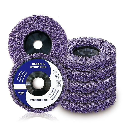 Stonehenge 5-WP274.5P-WOT-C46 Pcs - Paint Stripping Wheel Disc Abrasive, Remove Paint Coating Rust Welds Oxidation - Efficient Strip Disc For Metal Surface Preparation & Angle Grinding cover