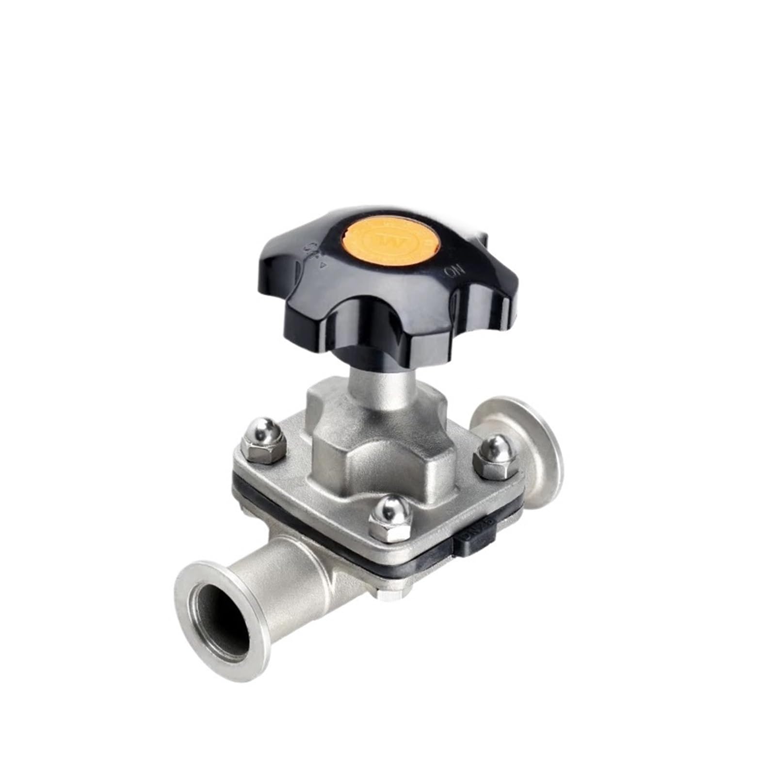 LEOTNNDQ Vacuum diaphragm valve 304 stainless steel vacuum valve KF16 KF25 KF40 KF50(KF25)