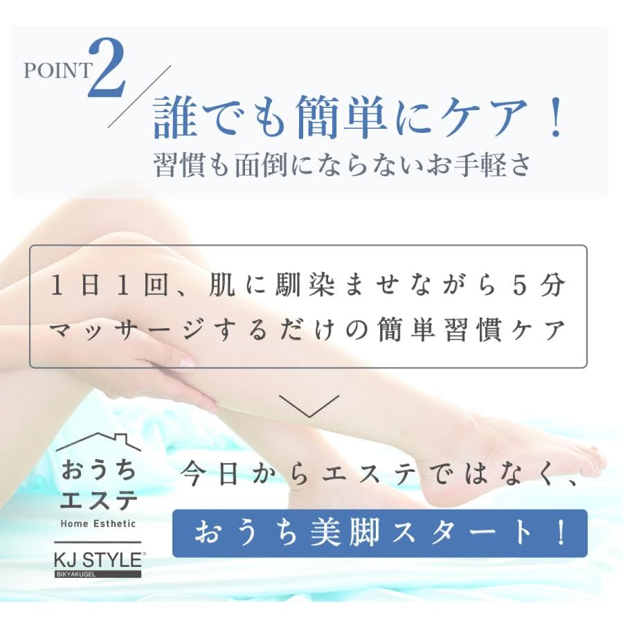 Amazon | KJスタイルビキャクジェル 150g 美脚ジェル ボディジェル