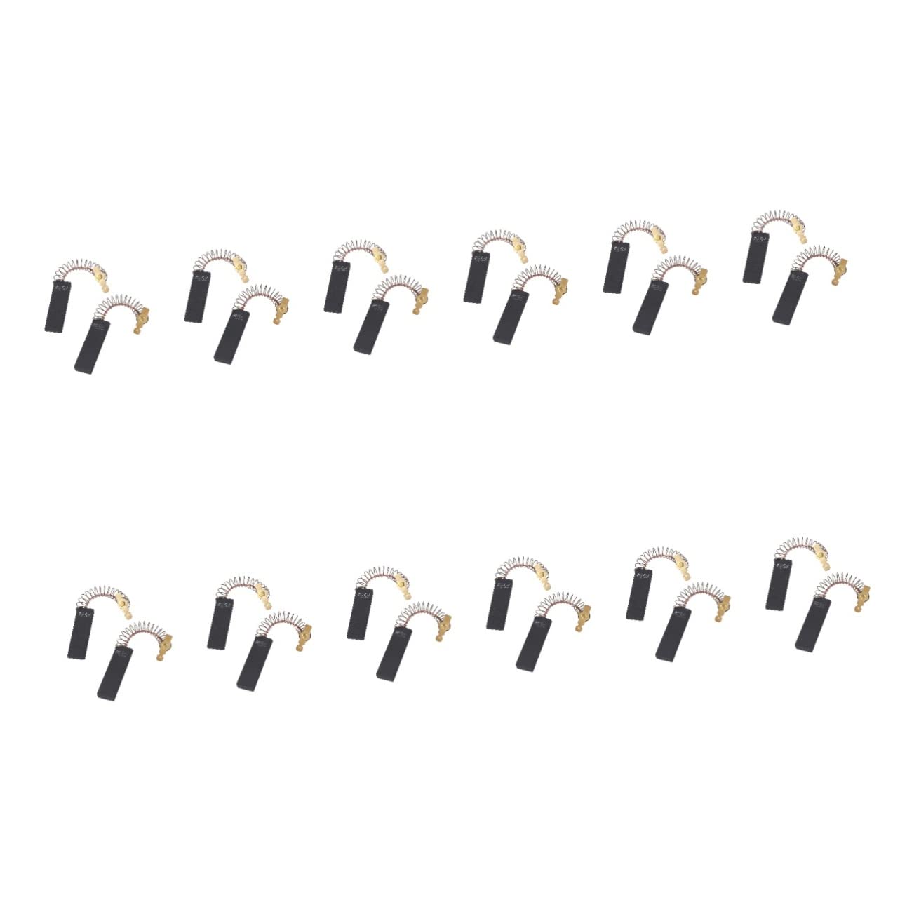 Alipis Stk Waschmaschinenmotor Kohlebürste Waschmaschinenbürste Kohlebürste für Waschmaschine Kohlebürsten 6x9x13,5mm Motorkohlebürsten-Schneidemaschine elektrische Bürste Waschbürste