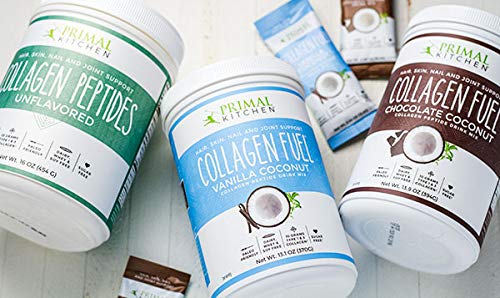 Primal Kitchen Collagen Fuel Collagen Peptide Drink Mix, Chocolate Coconut, No Dairy Coffee Creamer And Smoothie Booster, 13.9 Ounces #TOP3