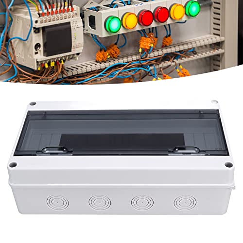 Boîte de distribution rail DIN 18 modules étanche coffret jonction IP65