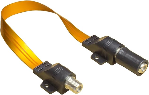 faconet SAT Cavo Coassiale passacavo per finestra con protezione dalle intemperie High Quality Ultra Slim 32 nbsp cm lunghezza totale 22 nbsp cm lunghezza flessibile 2 nbsp X FEMMINA Window feed Through faconet SAT Cavo Coassiale passacavo per finestra con protezione dalle intemperie High Quality Ultra Slim 32 nbsp cm lunghezza totale 22 nbsp cm lunghezza flessibile 2 nbsp X FEMMINA Window feed Through