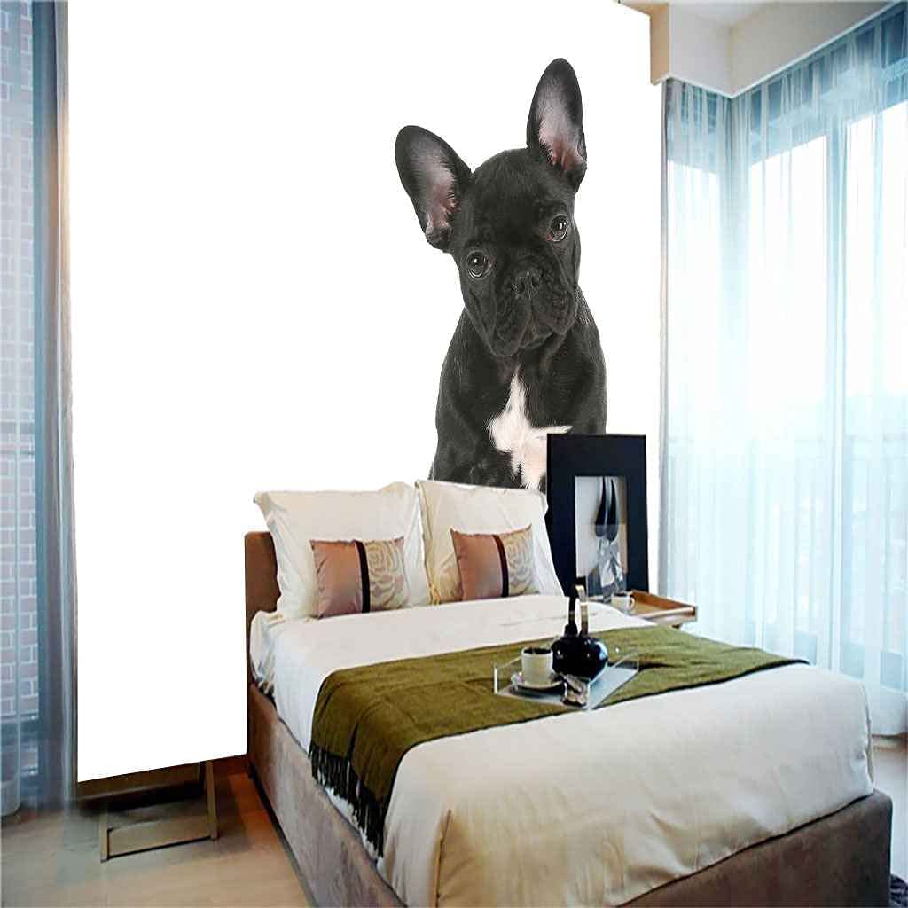 Selbstklebende Tapete Tierischer Welpe 3D Fototapete Wandbild Motiv Abziehen Und Aufkleben Wandfoto 3D Tapetenkleister Wohnzimmer Die Wand Für Schlafzimmer Wandbild Bordüre - 250x175 cm