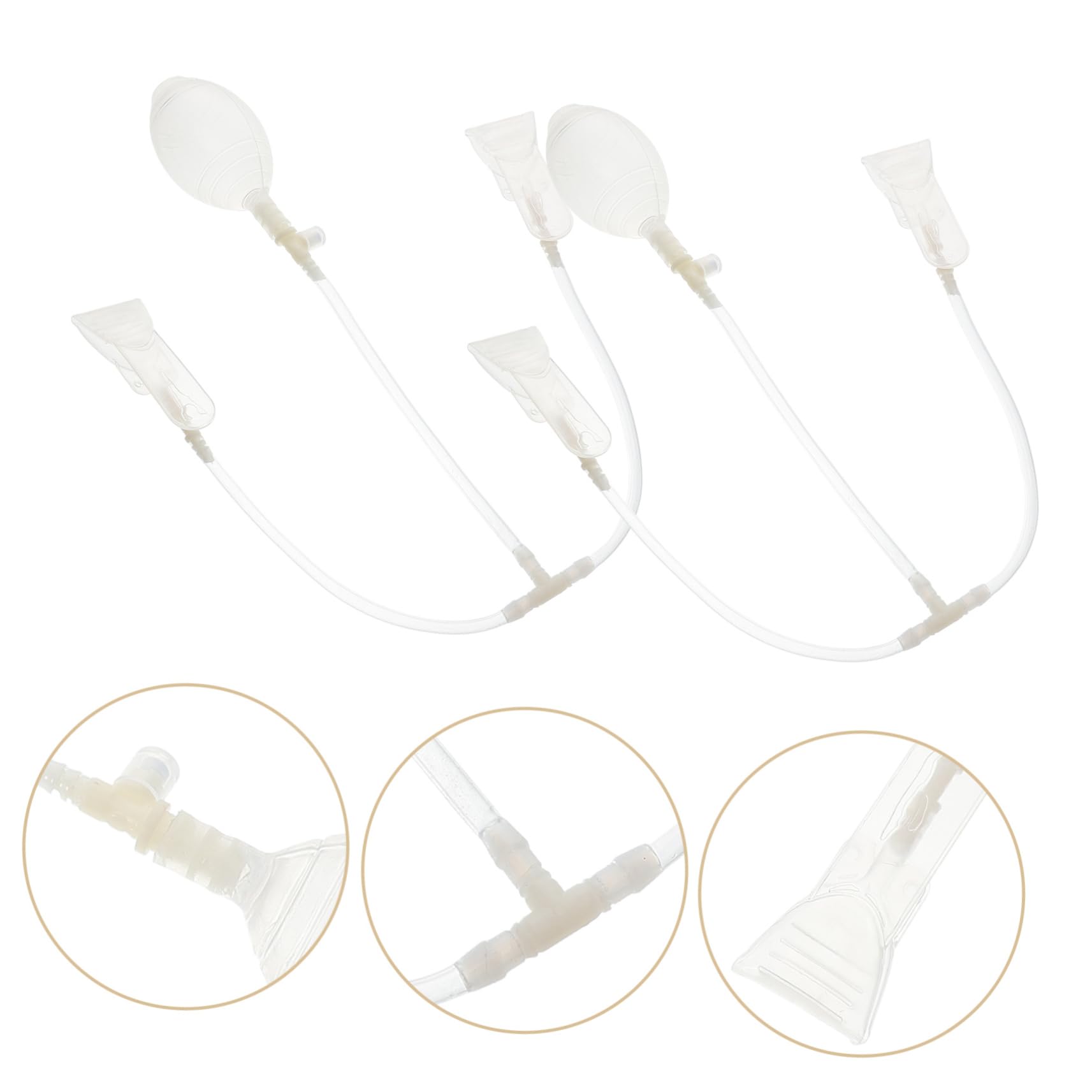 6 Piezas Sombrero de Conejo Divertido con Orejas Móviles Accesorios de Peluche para Juguete Transparente para Manualidades Fiestas y Cosplay