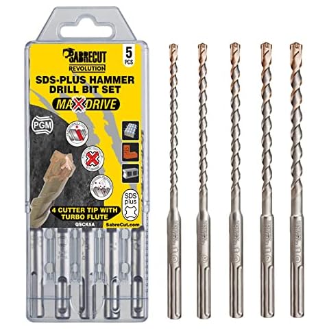 SabreCut Quattro SDS Plus Drill Bit Set Cover