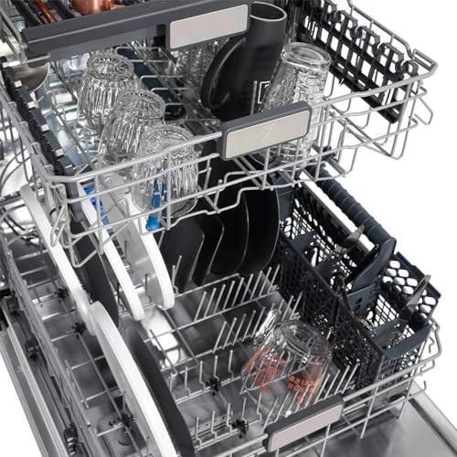 Zline Kitchen And Bath DWMT-24 Zline 24 Inch Monument Series 3Rd Rack Top Touch Control Dishwasher In Custom Panel Ready thumb #3