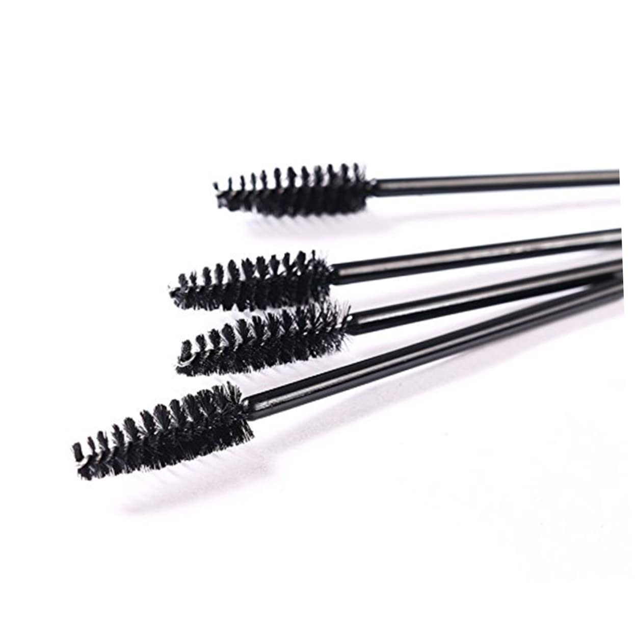 VICASKY Bulk Makeup Brushes 150pcs Mascara Wands Black Eyelash Mascara Brush Easy Application Home Salon Kit