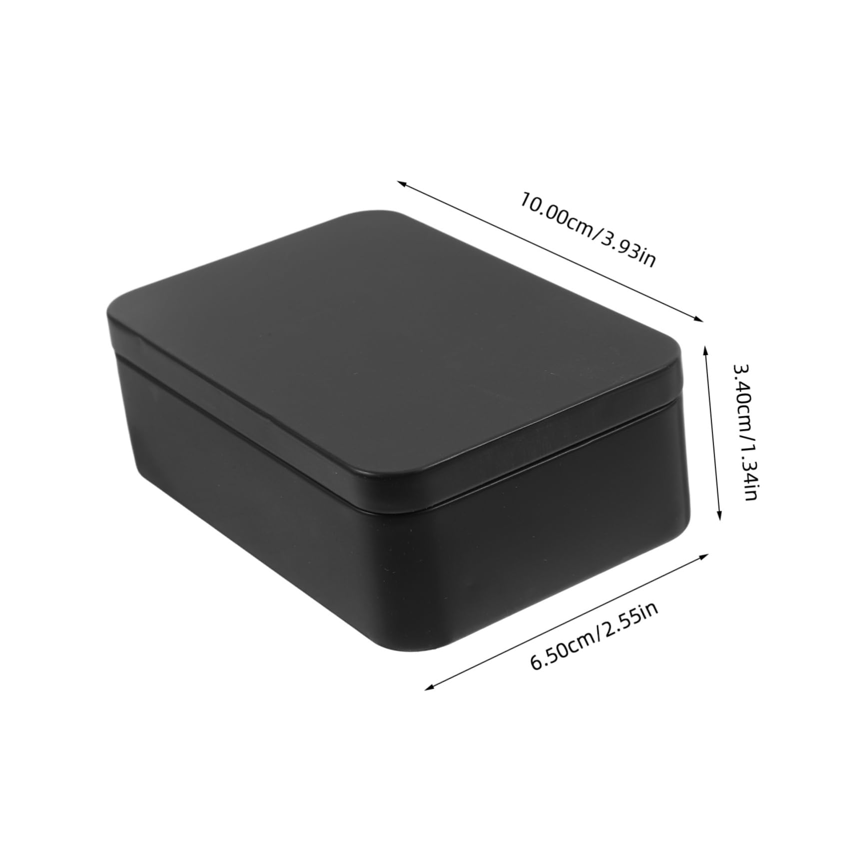 HOMSFOU 4 Set Scatola Carte Lamiera Da Organizzatore Versatile Per Carte Da E Collezione Design Elegante E Leggero Protezione Ottimale Per Accessori E Collezionismo 3 * 4