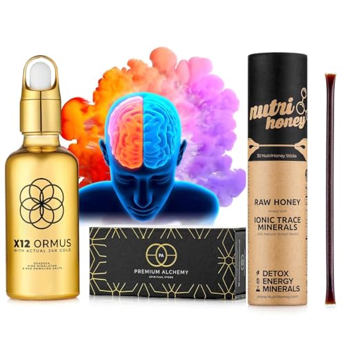 Ormus Monoatomic Gold Concentrate 3.4 oz & Natural Shilajit Honey...