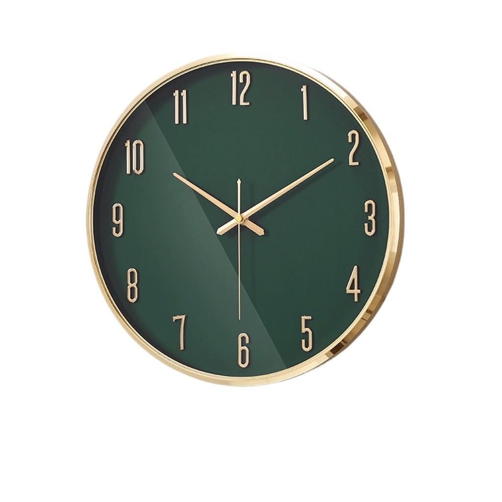 Eines A Silent Decorative Wall Clock Modern Wall Clock Home Wall-Mounted Living Room Clock Silent Quartz Clock Easy To Read