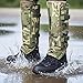 HXCSYC Durable Snake Guards for Men and Women, Adjustable Size, Lightweight, Snake Bite Protection(Camo)