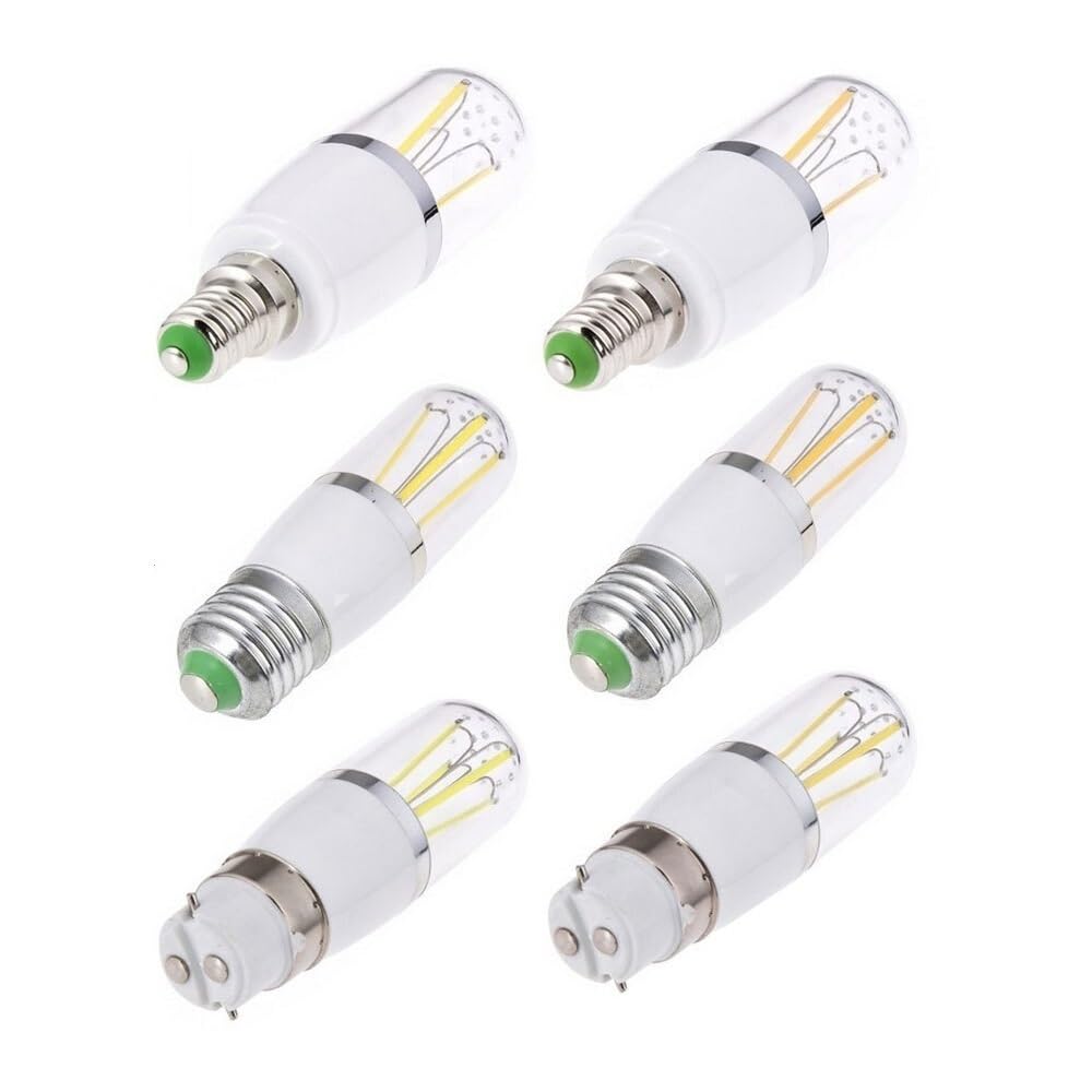 Bombillas para el hogar, Paquete de 10, Bombillas LED de 12 V CC, E14/E27/B22, 3 W/4 W/6 W, para Interiores.
