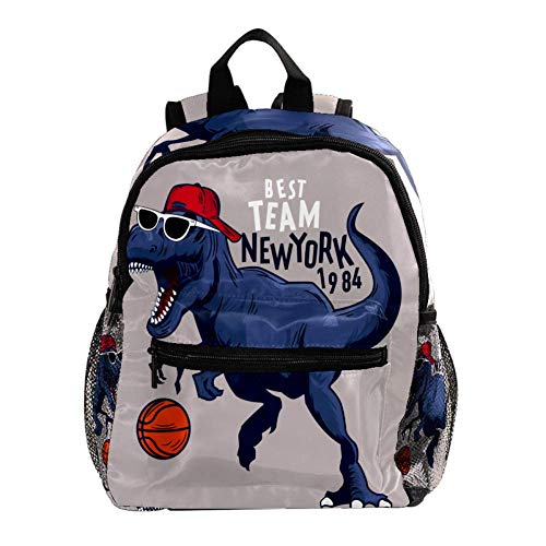 Baloncesto Dinosaurio Mochila Escolar para Niños En Edad Preescolar para De 3 8 Años