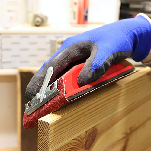 S&R Schuurrollen Set 93 mm x 5 m – Schuurpapier voor Hout, Metaal, Roestvrij Staal en Roestverwijdering – Korrels P60, P80, P120, P180, P240 – Voor Schuurband, Vlakschuurmachine en Handschuurmachine - Afbeelding 5