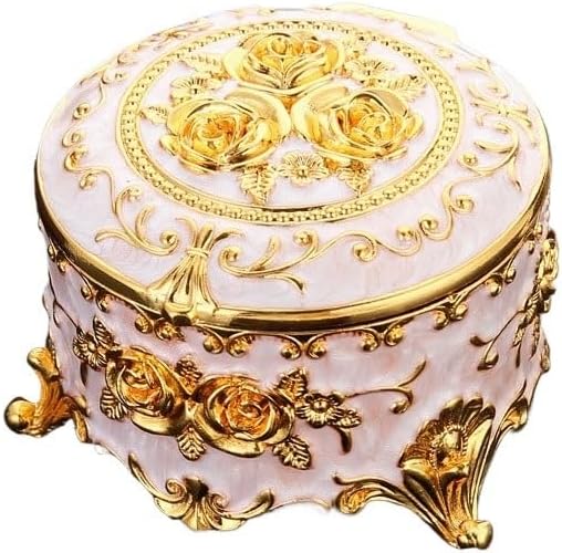 Nordic Jewelry Box Retro Home Enamel Desktop Bedroom Storage image 5
