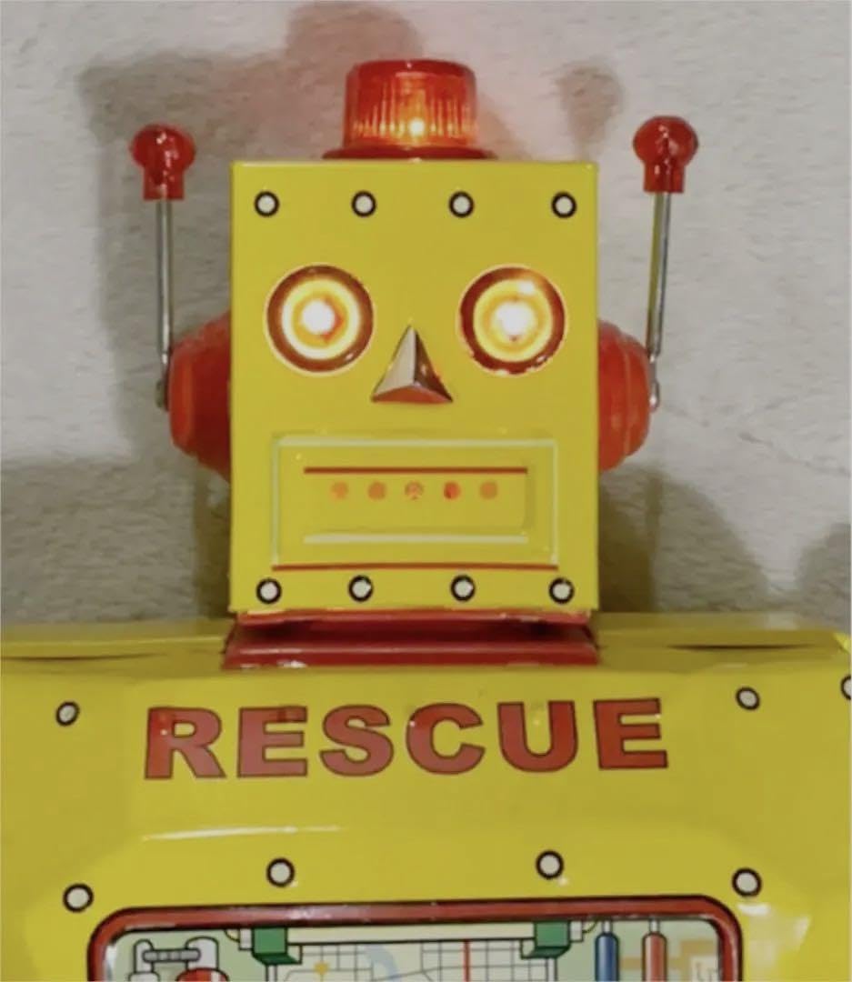Amazon.co.jp: ブリキのロボットR－1Rocket USAレスキュー