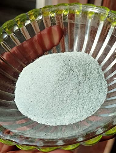 Natural Sky Apatite Crushed Dust Powder 400 ct, Fine Apatite Crushed, Used in Inlay Work, Resin Art, Mineral Art