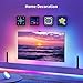 Divoom LED Light Display Panel Suit for RGB Light Bars,with Smart App Control Cool Animation Desk Setup for PC, TV, Gaming Room Decor