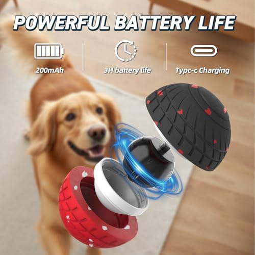 HETOO Smart Interactive Dog Ball Remote Control Moving Toy - image 5